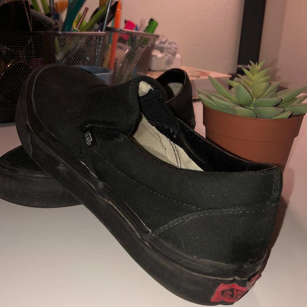 Black Vans